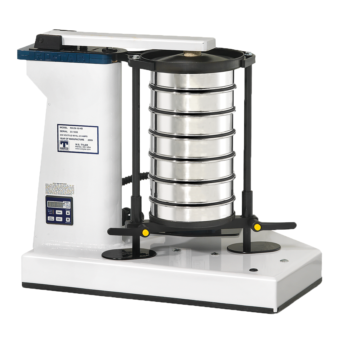 Test sieve shaker, RX-29-10 230V | Nexopart Test sieve shaker, RX-29-10 230V | Nexopart